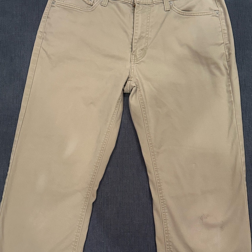 Levi's Tan Chinos Versatile Cotton Pants